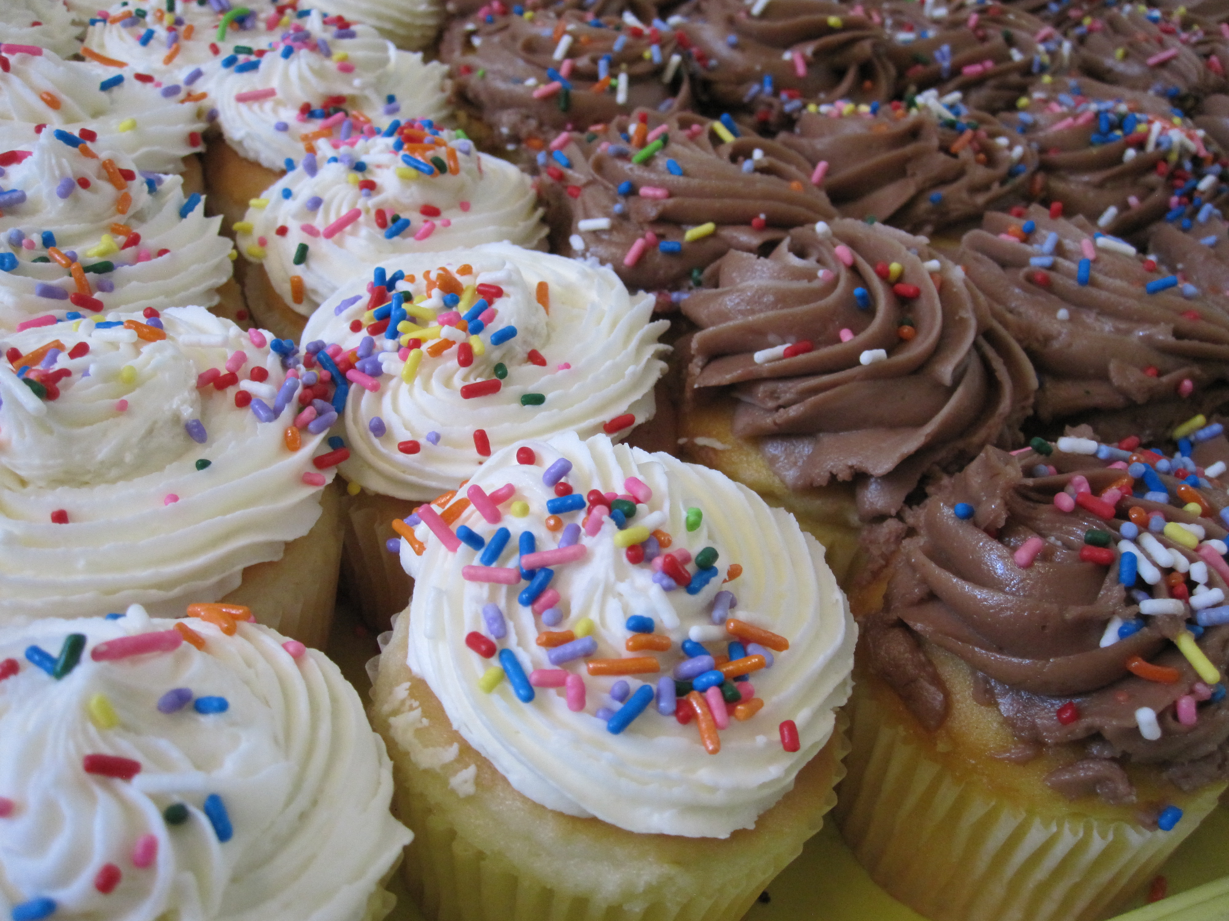 Homemade cupcakes at Country Pie Shoppe — Our famous cupcakes.