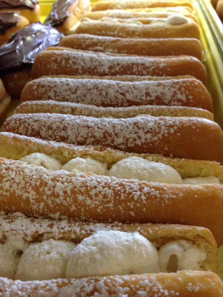 Homemade pastries at Country Pie Shoppe — Snails, scoopies, & more.