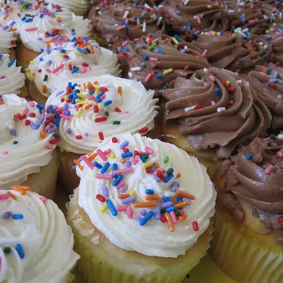 Homemade cupcakes at Country Pie Shoppe — Our famous cupcakes.
