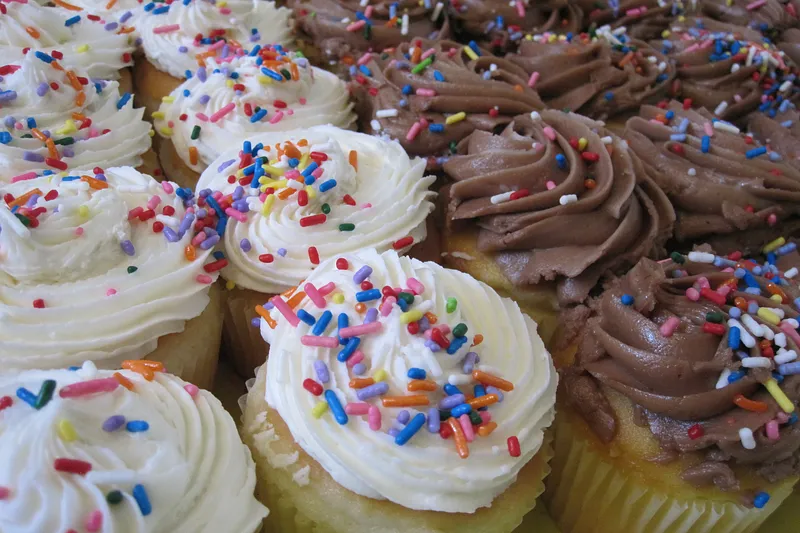 Homemade cupcakes at Country Pie Shoppe — Our famous cupcakes.