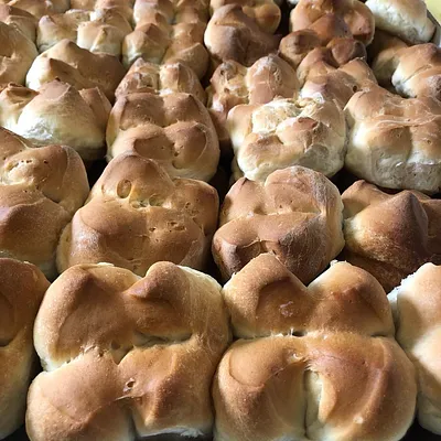 Homemade breads buns at Country Pie Shoppe — Fresh the old-fashioned way.