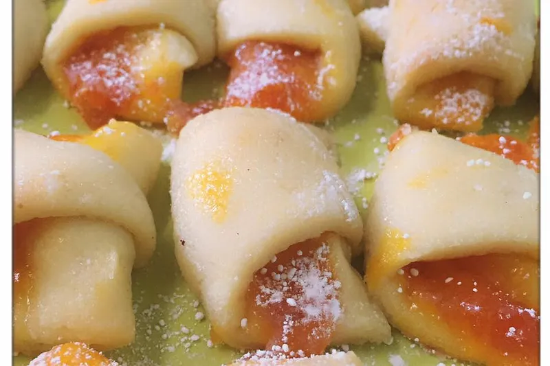 Homemade pastries at Country Pie Shoppe — Snails, scoopies, & more.