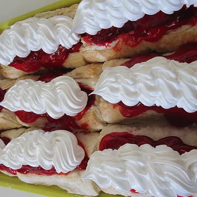 Homemade pastries at Country Pie Shoppe — Snails, scoopies, & more.